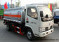camion di consegna di olio combustibile di rifornimento di carburante 4x2 4000 L con il freno appiattito dell'aria del circuito doppio fornitore