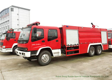 Porcellana Camion del corpo dei vigili del fuoco del serbatoio di acqua di ISUZU 6x4, veicoli di estinzione di incendio resistenti fornitore