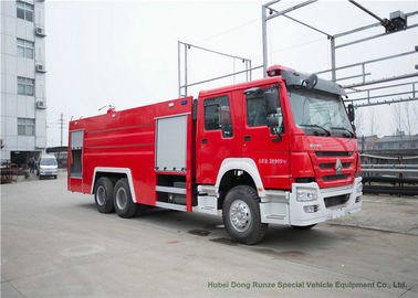Porcellana Camion dei vigili del fuoco resistente di salvataggio di Howo con il tipo del combustibile diesel delle attrezzature di estinzione di incendio fornitore