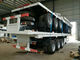 Asse a base piatta del rimorchio 3 del contenitore per capacità di carico del contenitore 40 tonnellate, 60ton, 80Ton fornitore