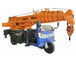 Piccolo gru idraulica montata del triciclo camion mobile 3 - 5 tonnellate per costruzione fornitore