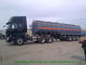 Tri camion di consegna chimico della soda caustica degli assi per 30 - idrossido di sodio 45MT fornitore